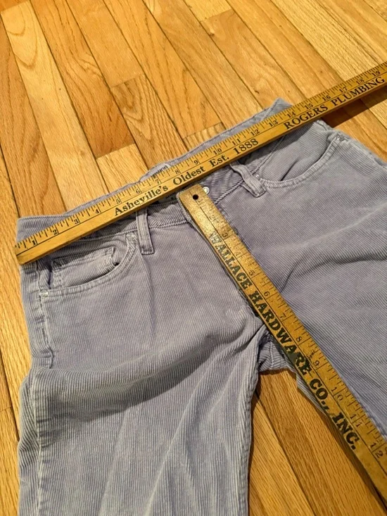 VTG Low-Rise Lavender Flared CorduroyJeans - Women - Picture 6 of 8